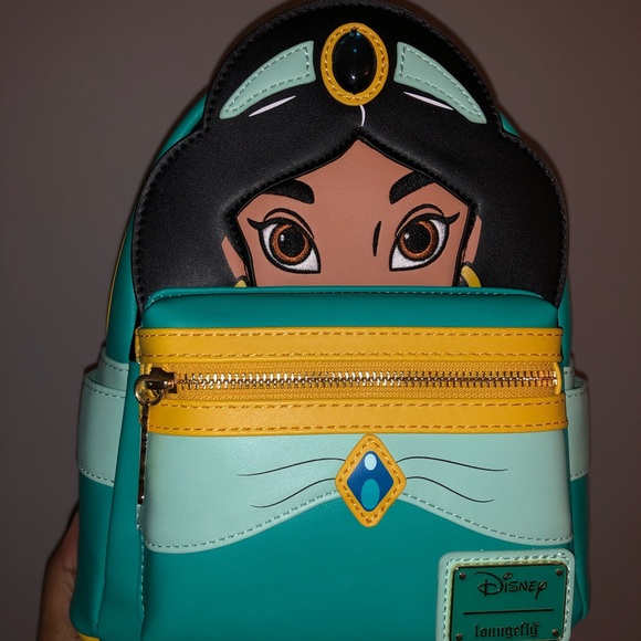 Loungefly Disney Princess Jasmine Cosplay Mini Backpack - Picture 6 of 9